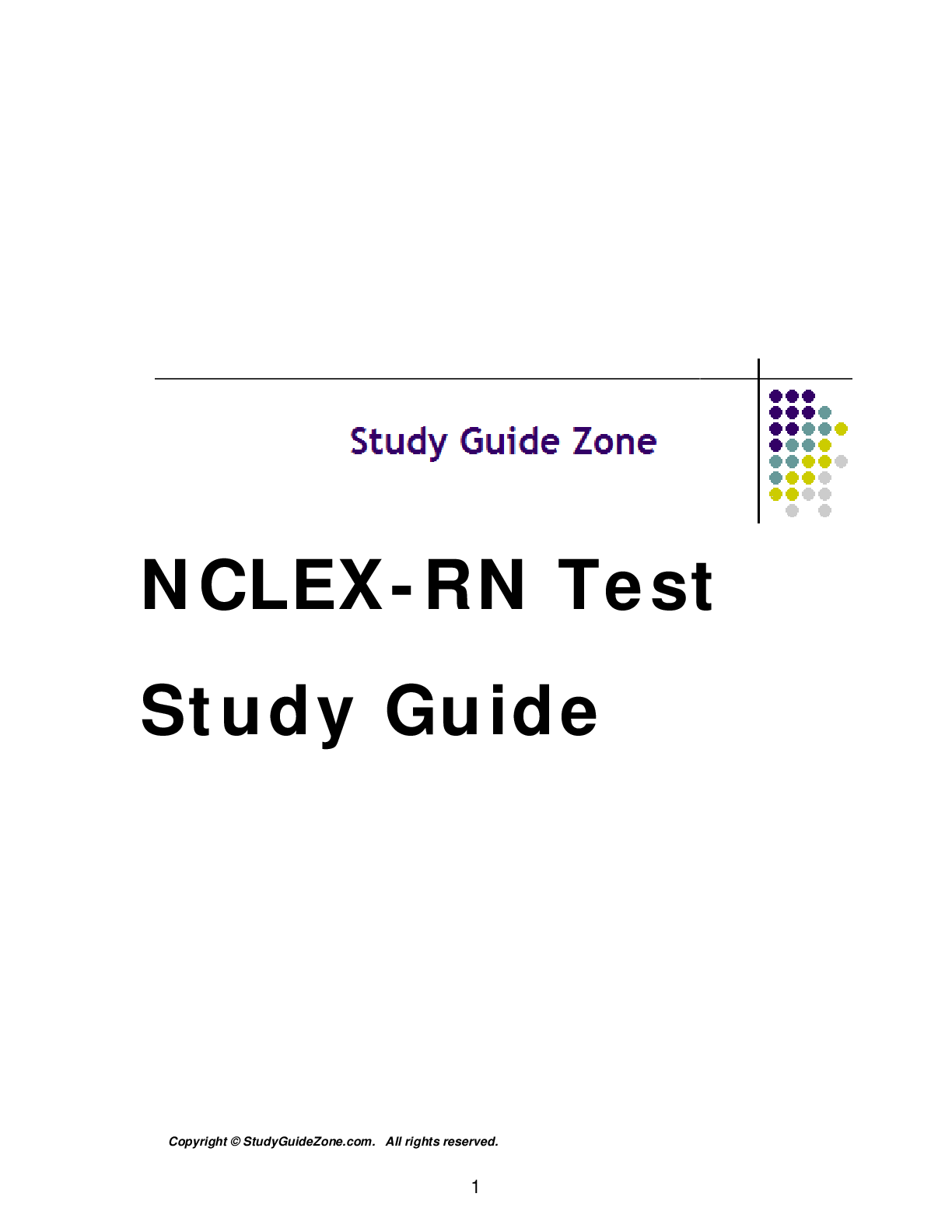 Preview image for NCLEX-RN Test Study Guide Download for Exam Preparation [Top rated]199 pages